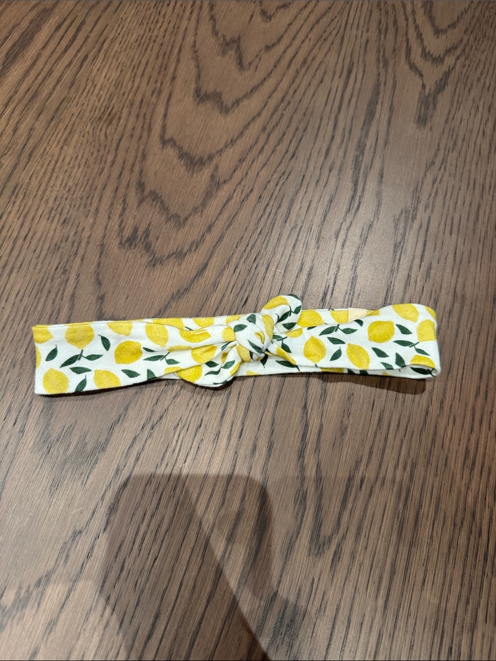 Kids Yellow Lemon Knot Headband - Unbranded